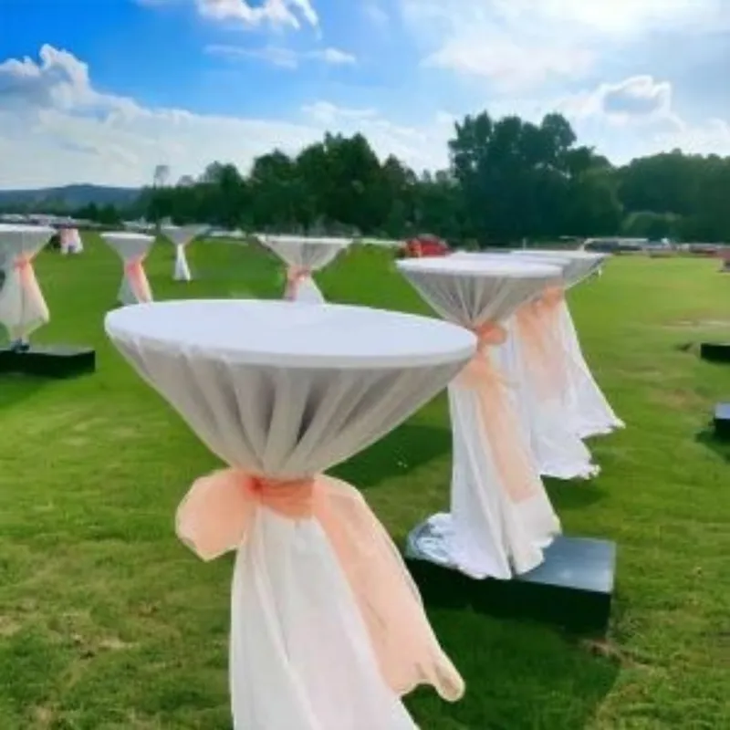 LED Işıklı Modern Kokteyl Masası